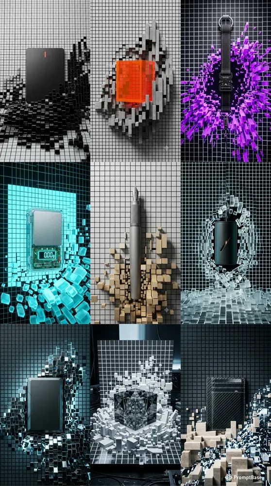 Glitch Matrix Demodulations