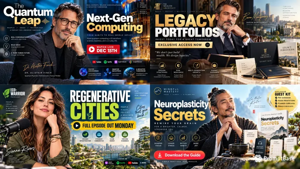 Professional Guest Promo Kit Assets