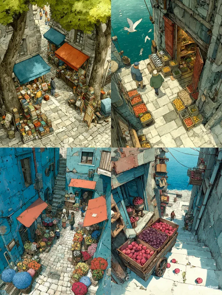 Birdseye Storybook Illustrations