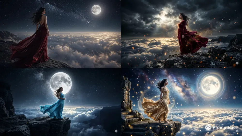 Celestial Starfall Goddesses