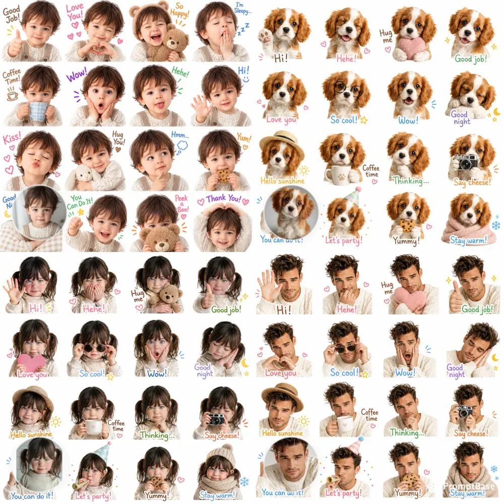 Turn Photos Into Sticker Sheets