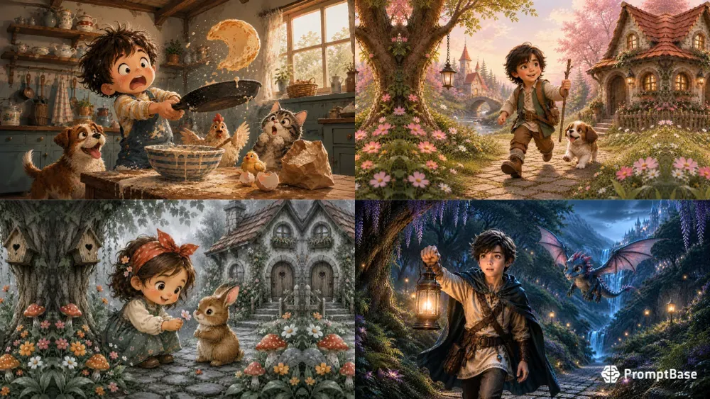 Whimsical Storybook Characters