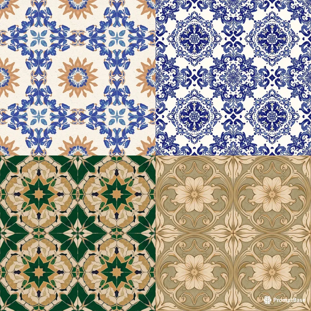 Luxury Ceramic Tile Pattern Generator