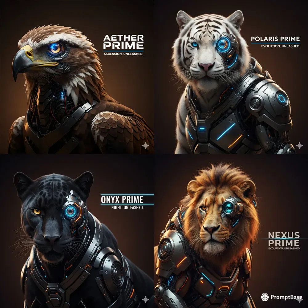 Cinematic Animal Tech Hybrid Ads