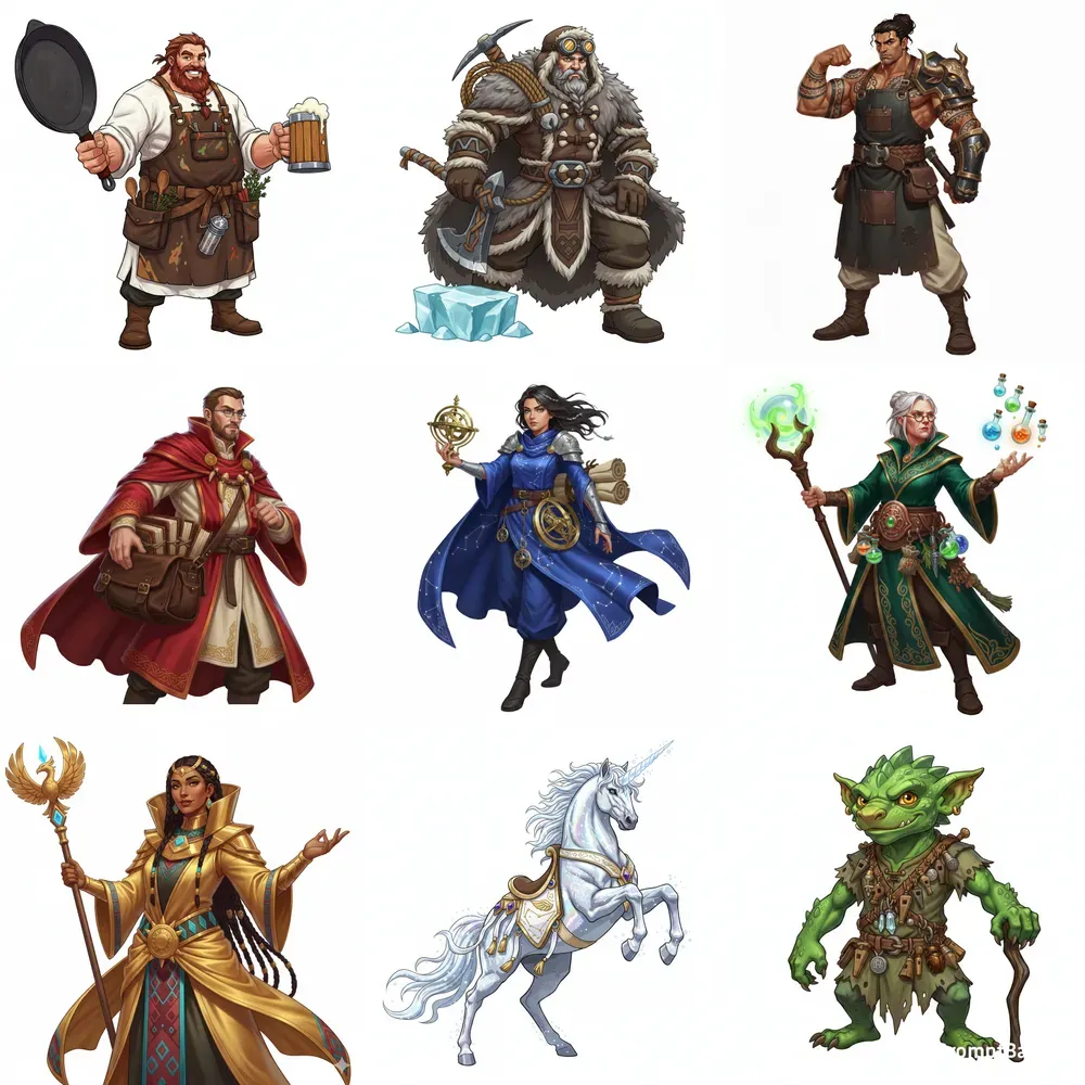 Fantasy RPG Character Creators