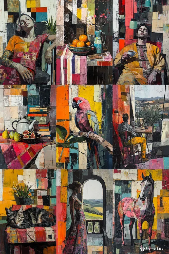 Contemporary Fine Art Oil Paintings