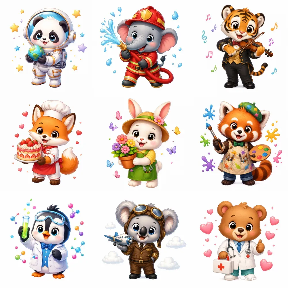 Baby Animal Profession Creators