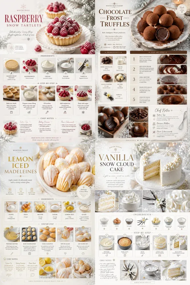 Bakery Recipe Poster Architects