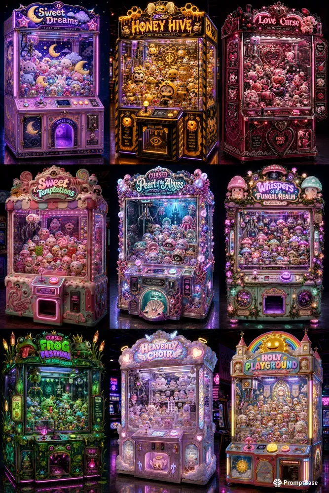 Cursed Arcade Prize Machine Generator