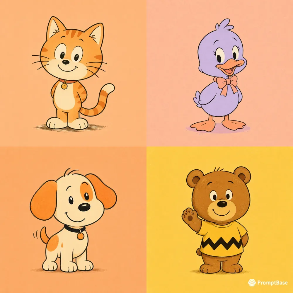 Charlie Brown Animal Toon Makers
