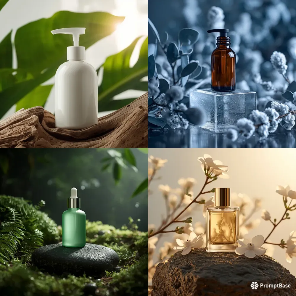 Organic Zen Nature Product Photography