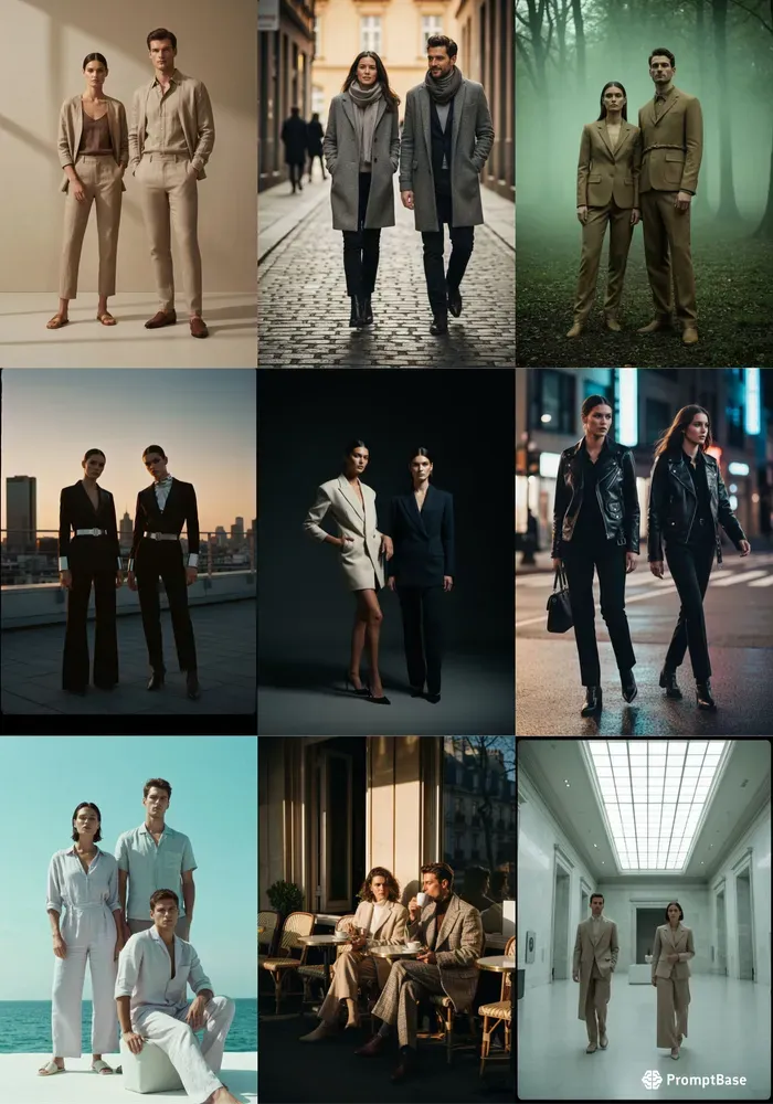 Cinematic Fashion Portraits Ai