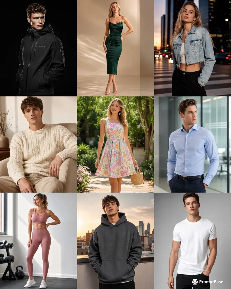 Ecommerce Fashion Apparel Mockups
