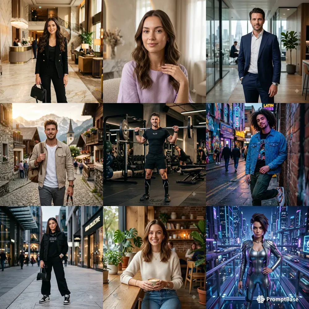 Cinematic Influencer Avatars
