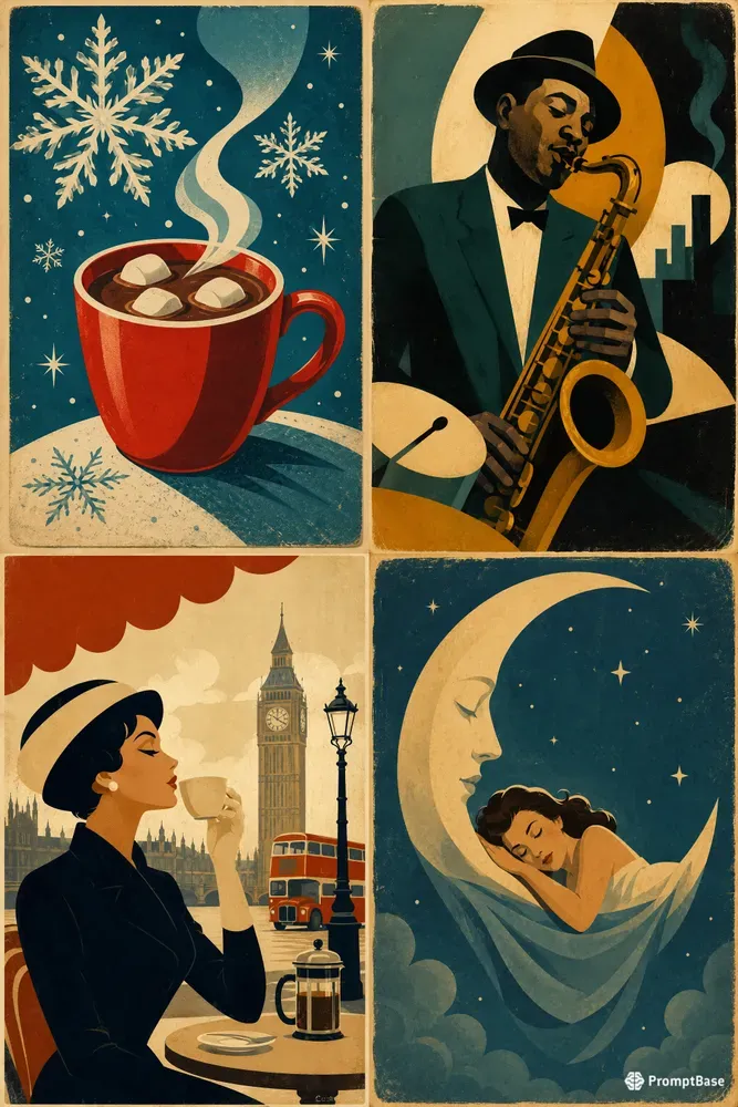 Timeless Retro Poster Generator