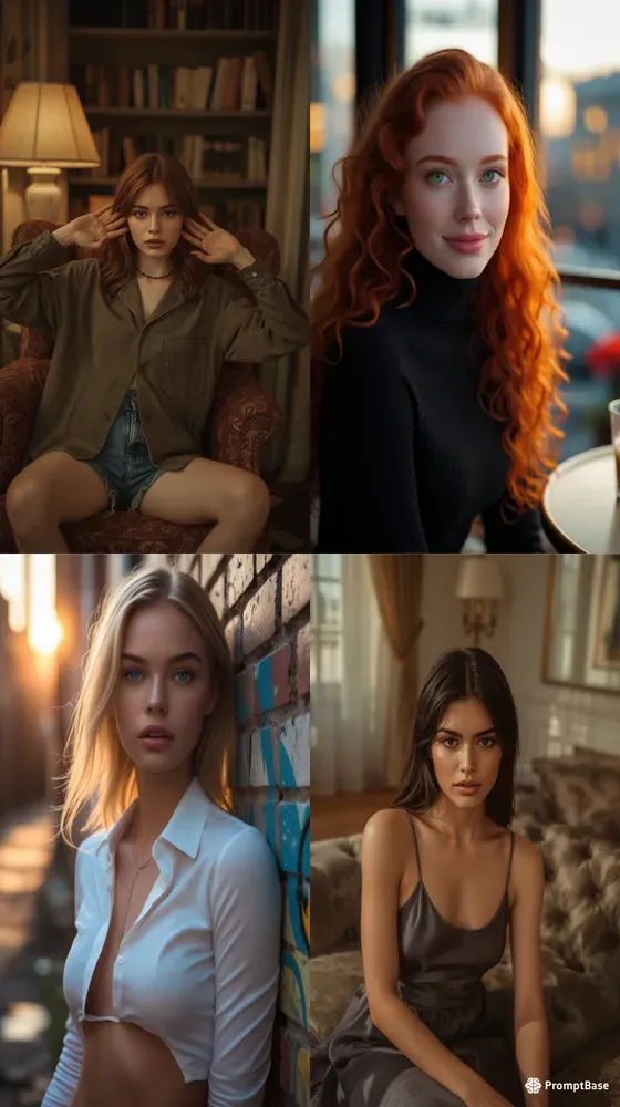 Cinematic Women Portrait Generator