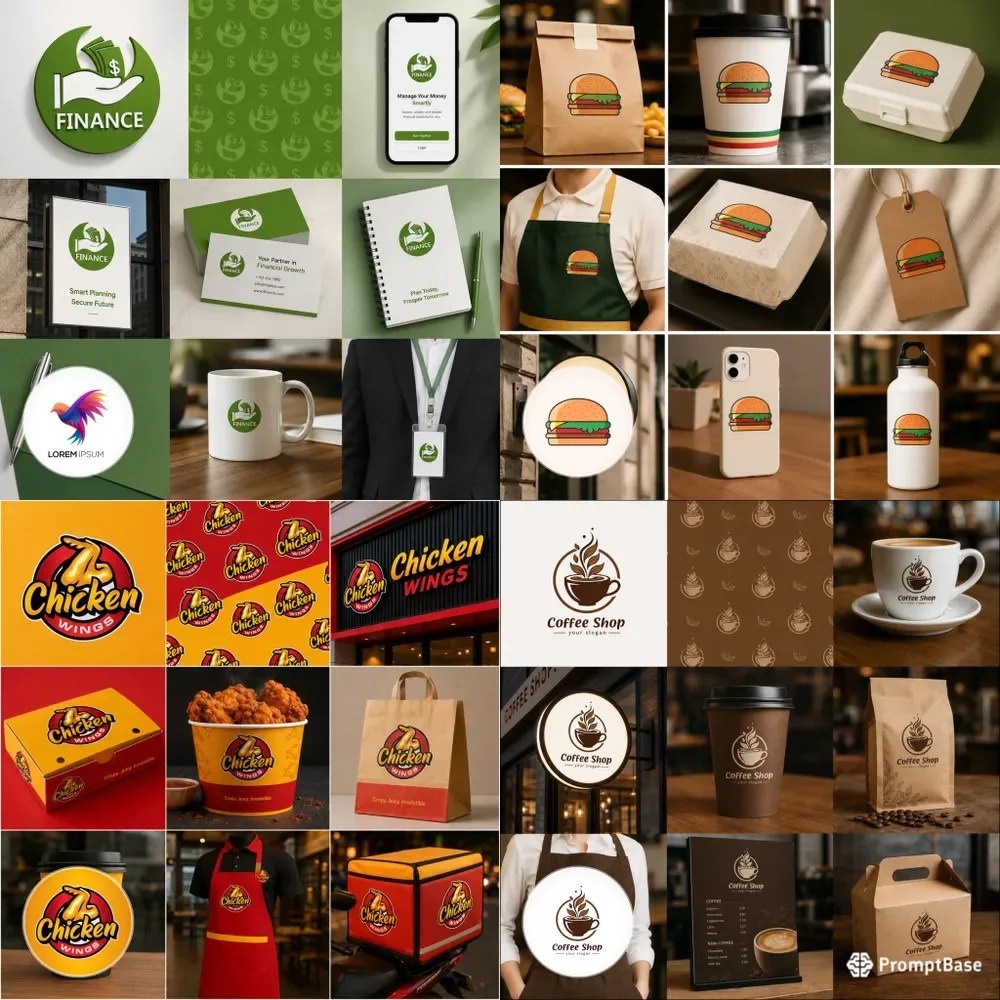 Logo Mockups Brand Identities