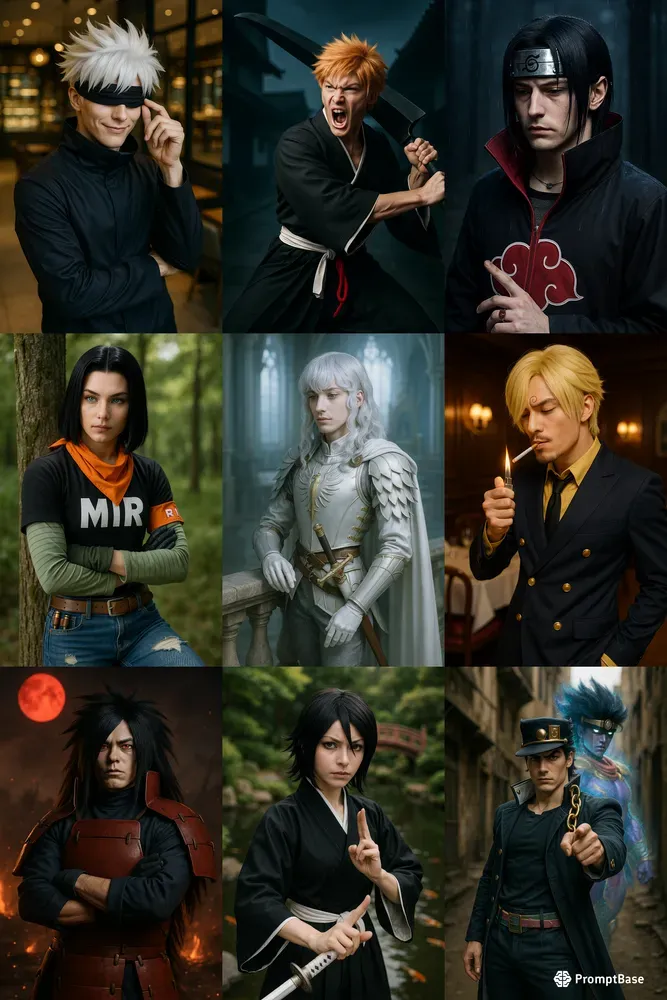 Professional Anime Cosplay Photos