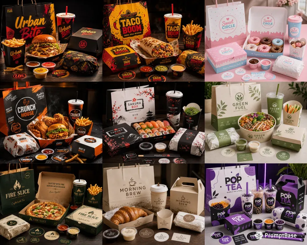 Food Packaging Design Mockup Pros