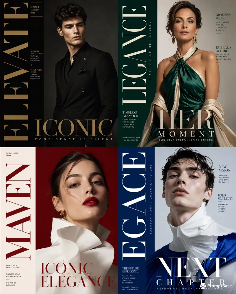 Fashion Editorial Covers