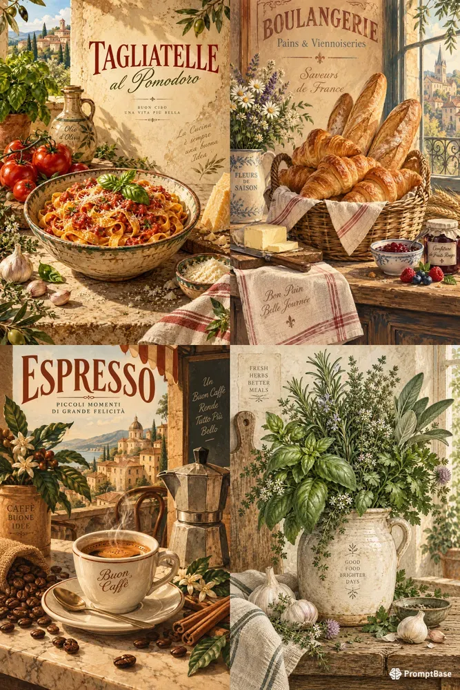 Kitchen Wall Art Generator