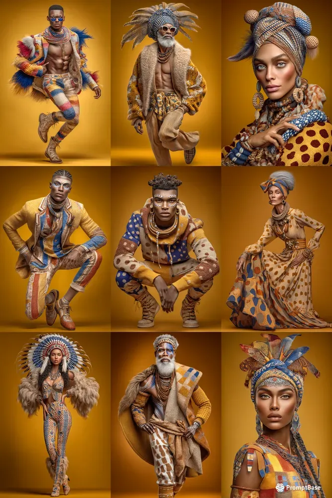 Tribal Vogue Fashion Aesthetics