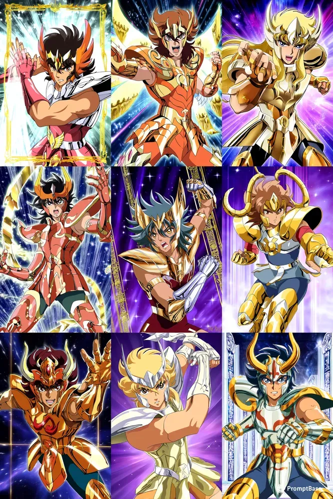Saint Seiya Characters