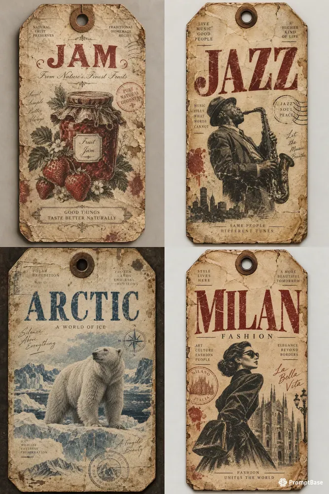 Vintage Soul Tags