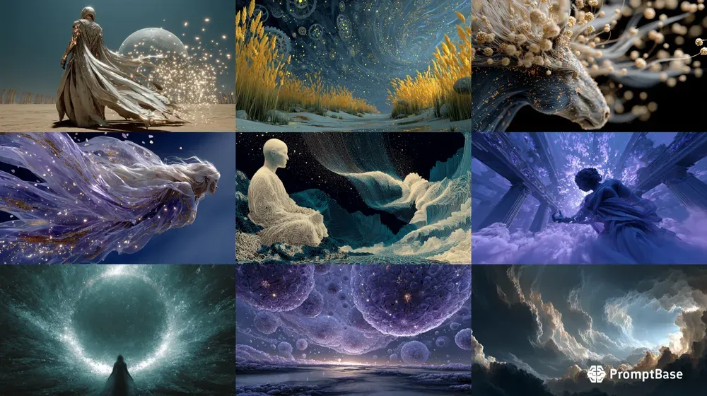 The Whispering Oracles Surreal Divinity