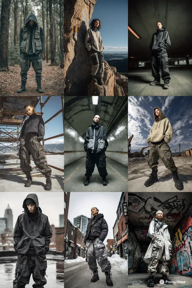 Raw Utility Gorpcore Fashion