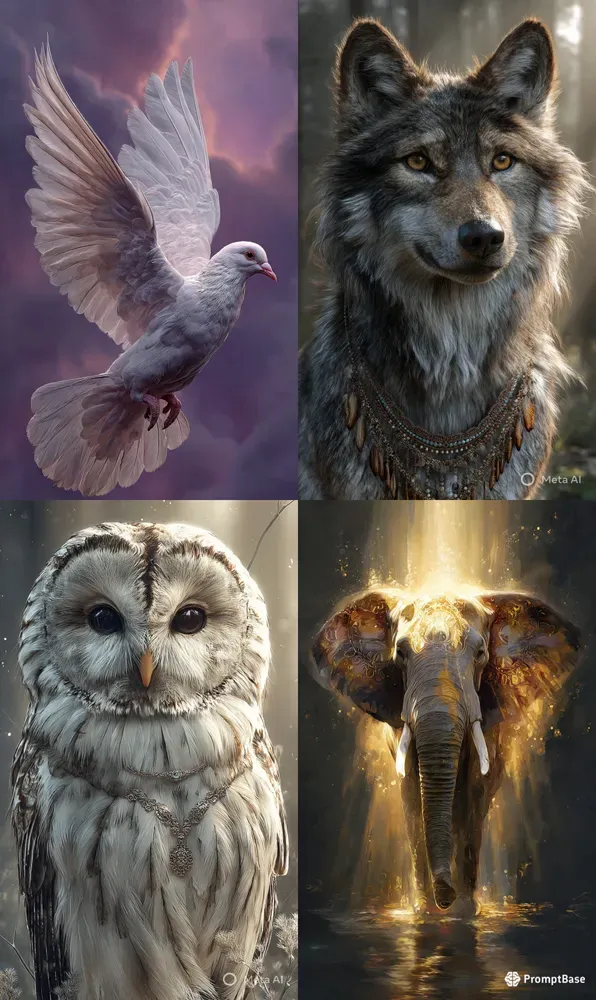 Divine Healinganimal Portraits