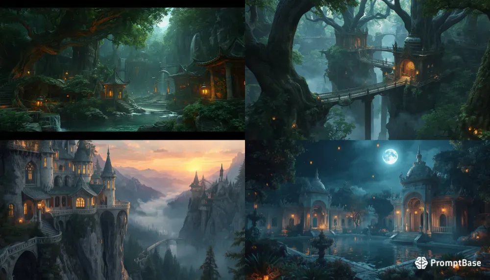 Mystical Elven Sanctuaries