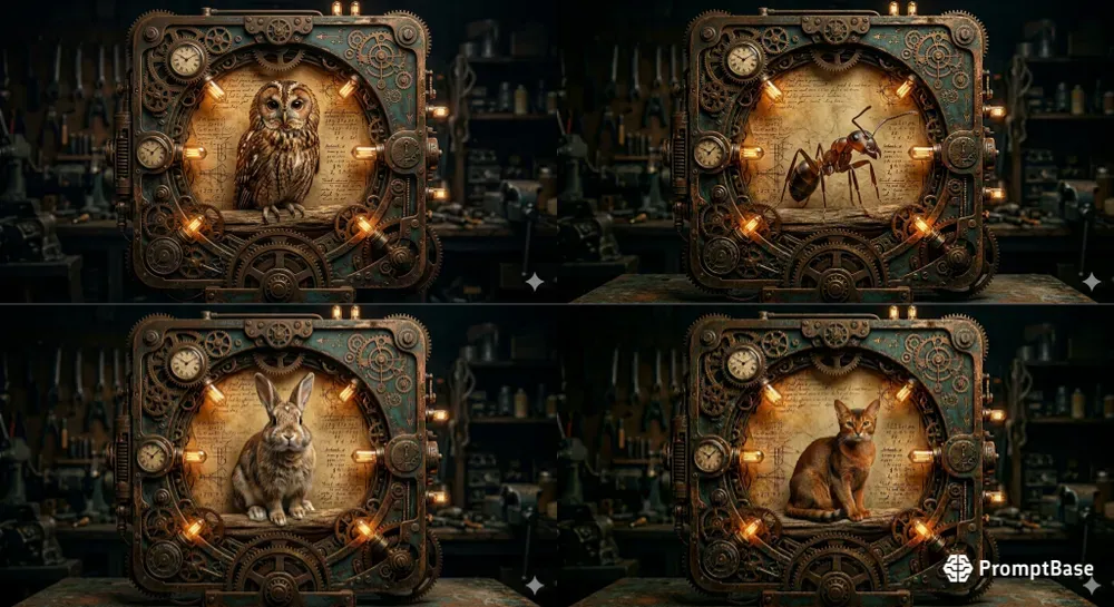 Professional Steampunk Animal Frame Kits
