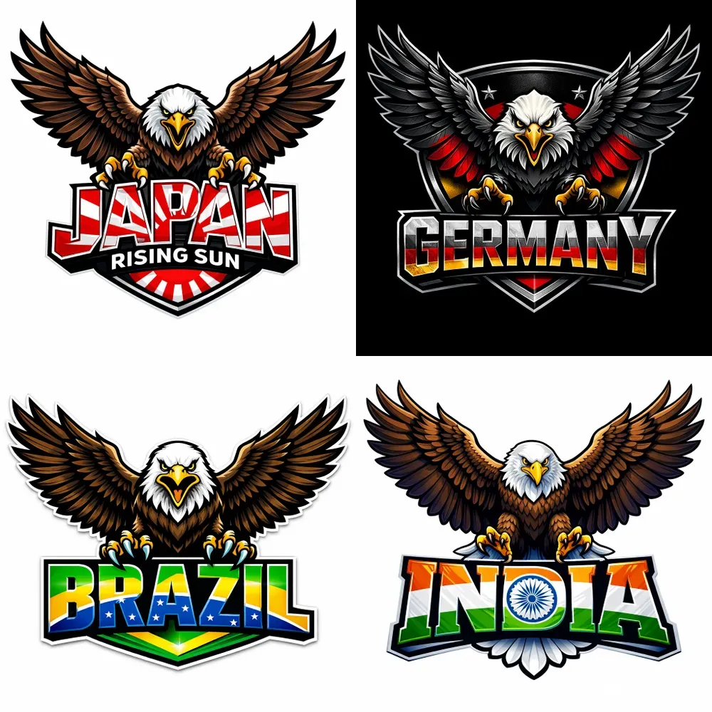 Patriotic Eagle Logos