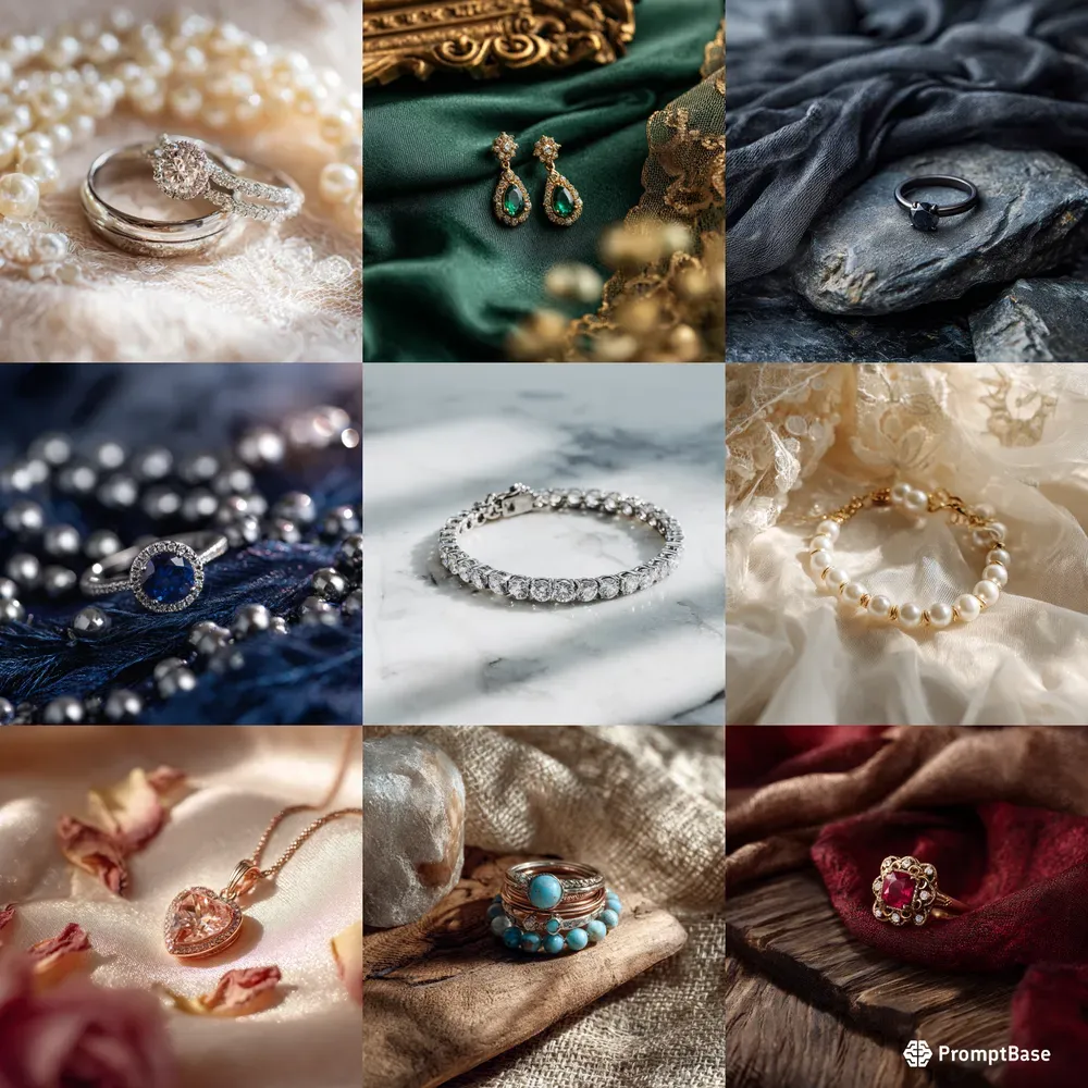 Luxury Jewelry Scene Generator