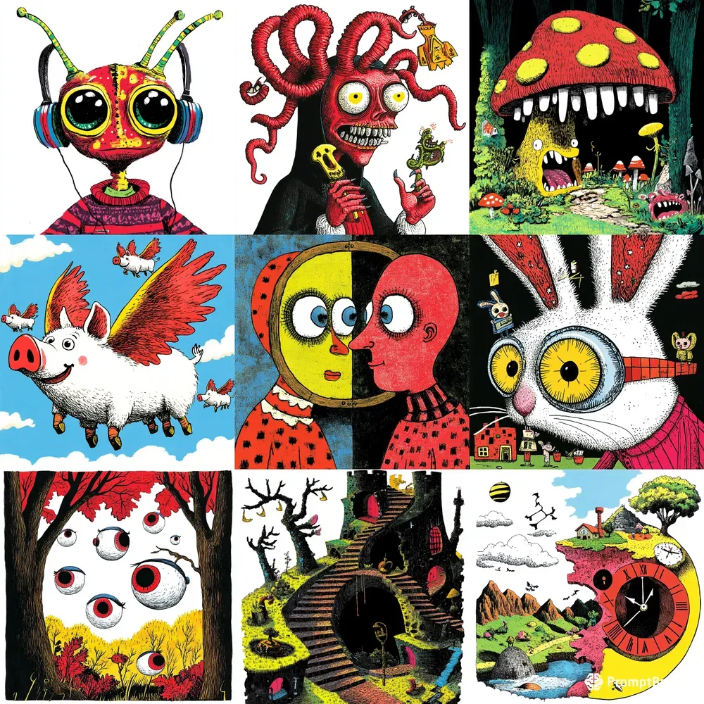 Captivating Surrealist Visions