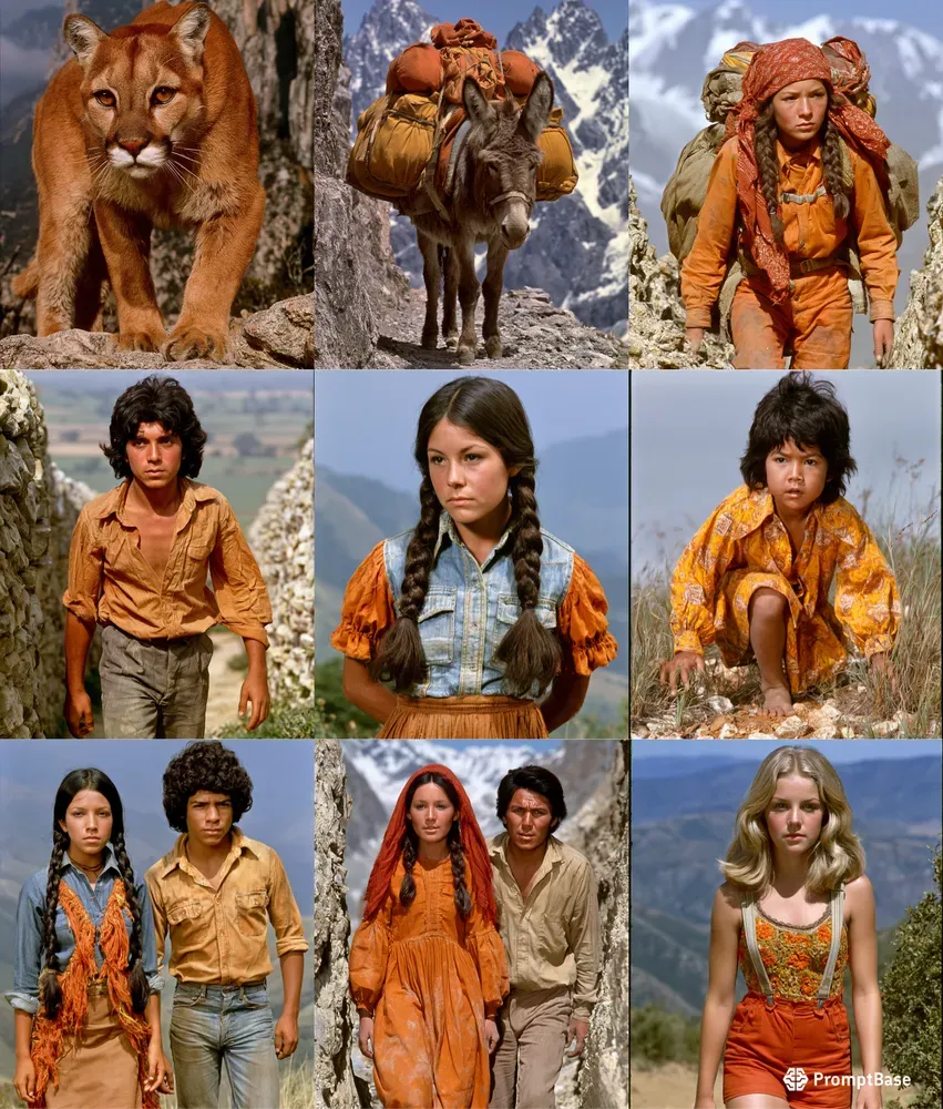 Vintage Journey Film Scenes