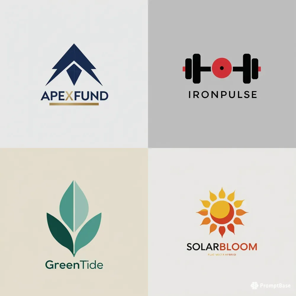 Minimal Startup Vector Logo Generators