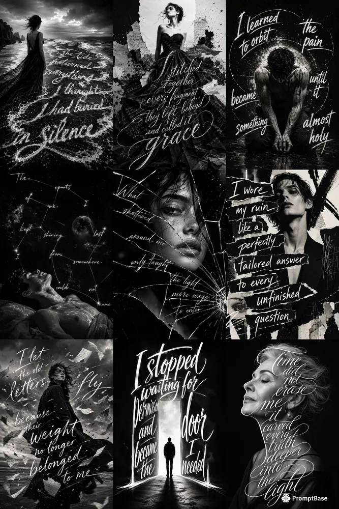 Typographic Poetry Poster Art