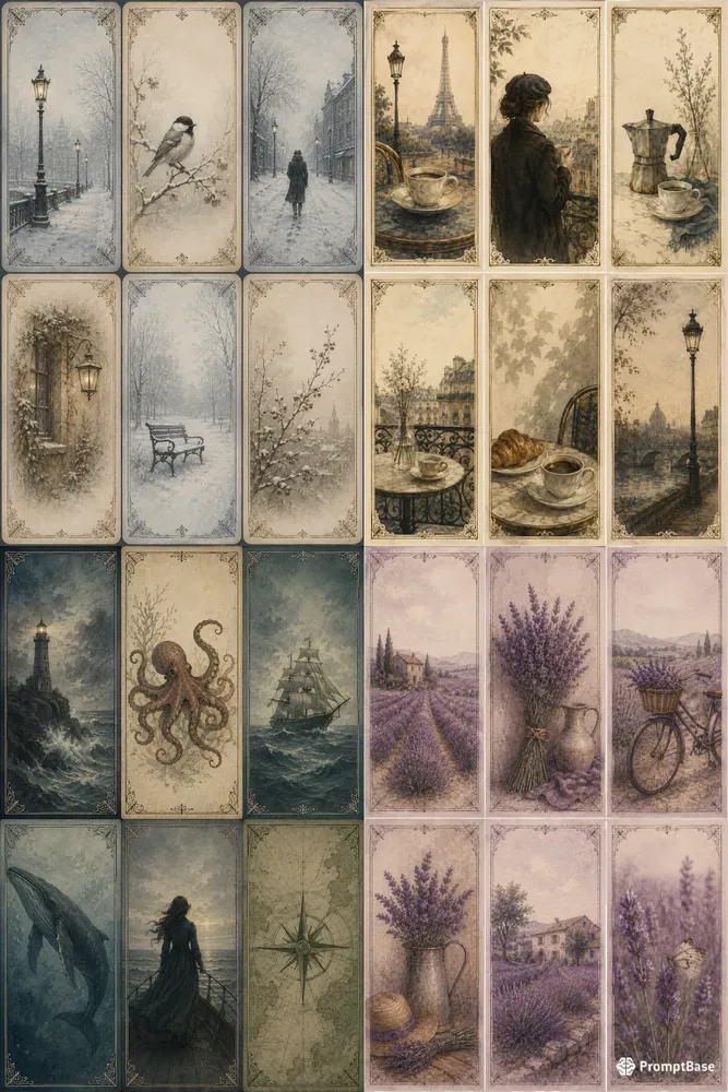 Timeless Theme Cards