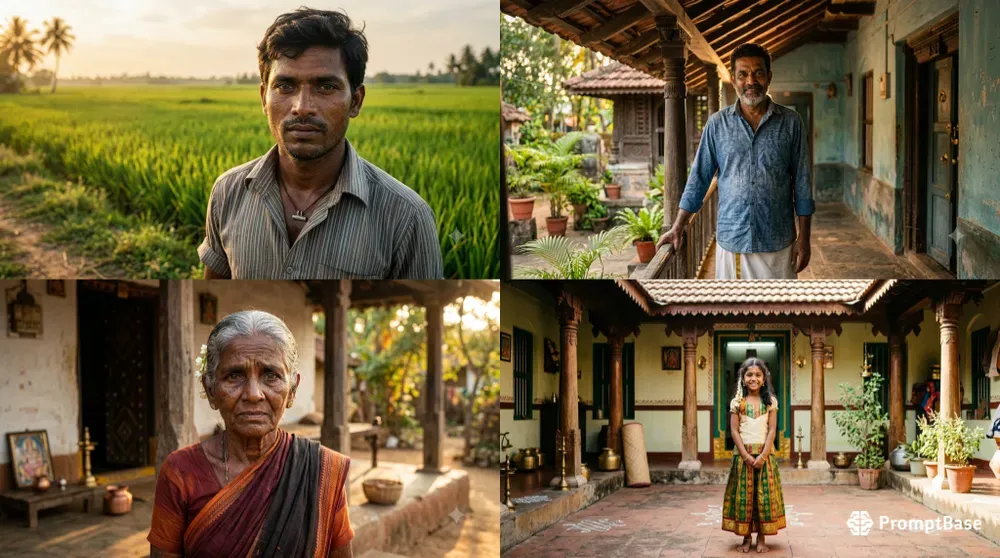 Hyperrealistic South Indian Cinematics