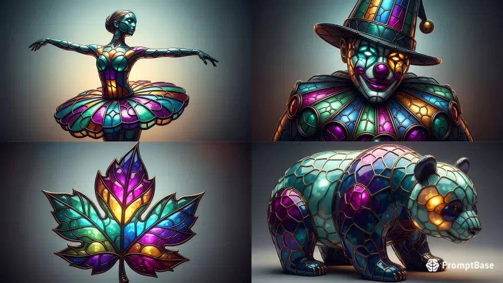 Opulent Fantasy Mosaic Renders