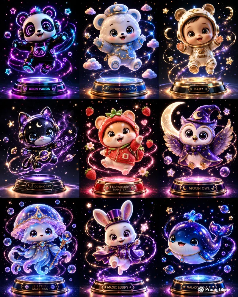 Cute 3D Collectible Generator