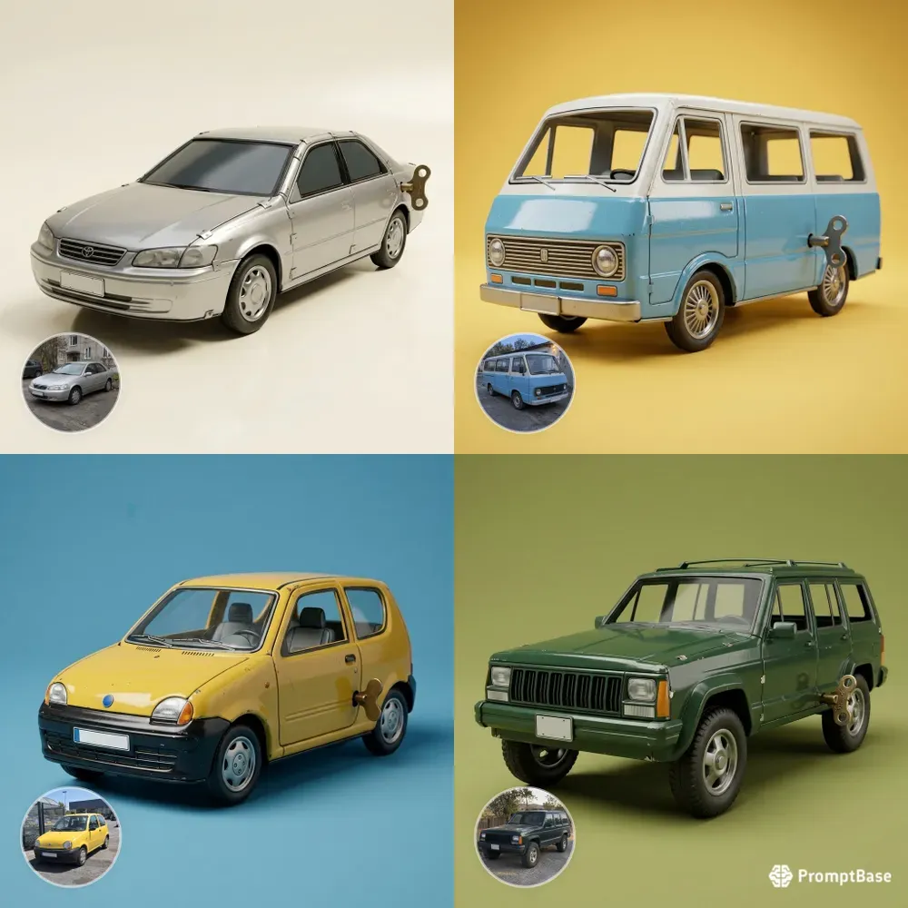 Your Cars As Tin Toys