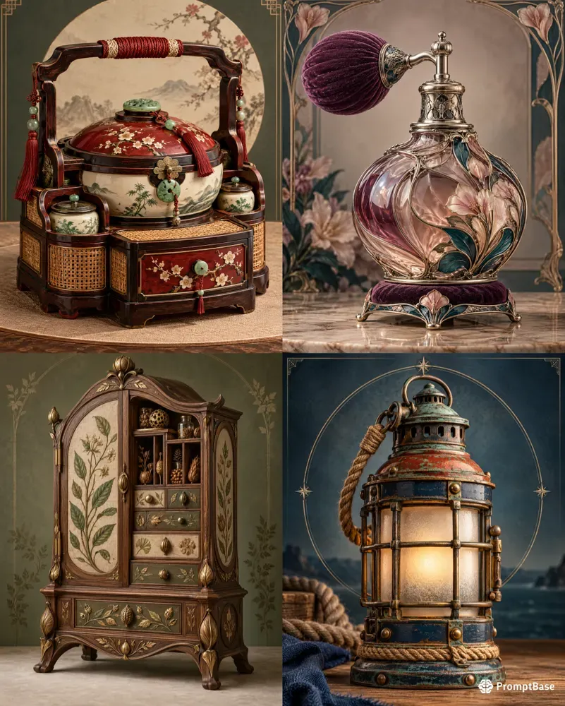 Crafted Curio Display Plates