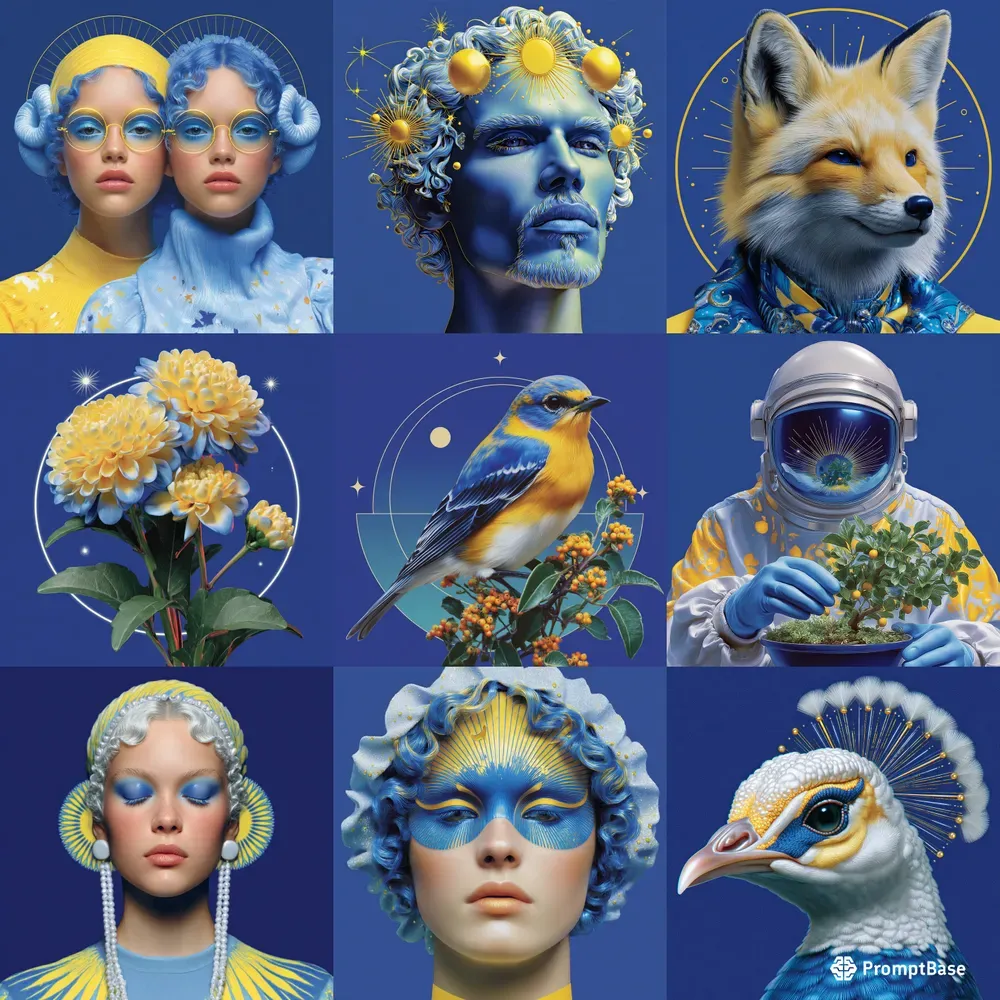 Astro Luxury Character Portraits