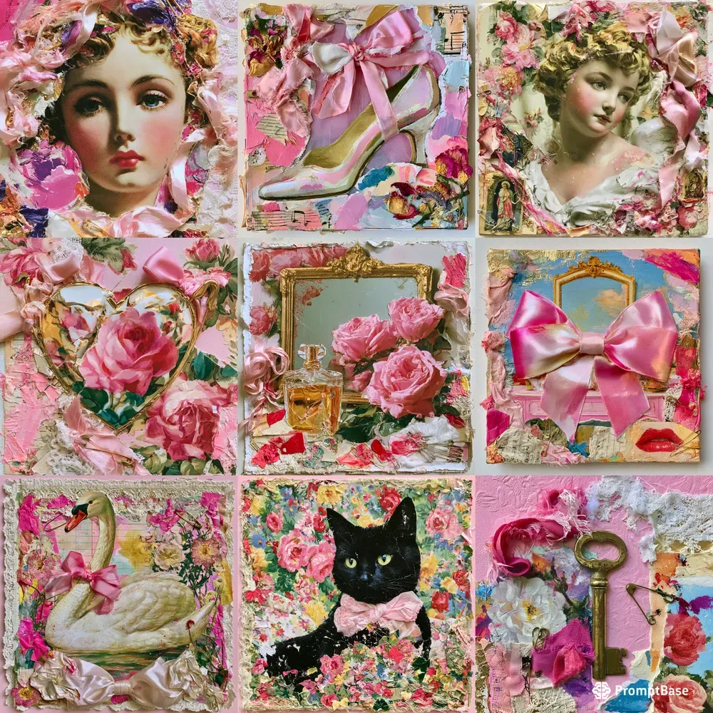 Undone Coquette Scrapbooks