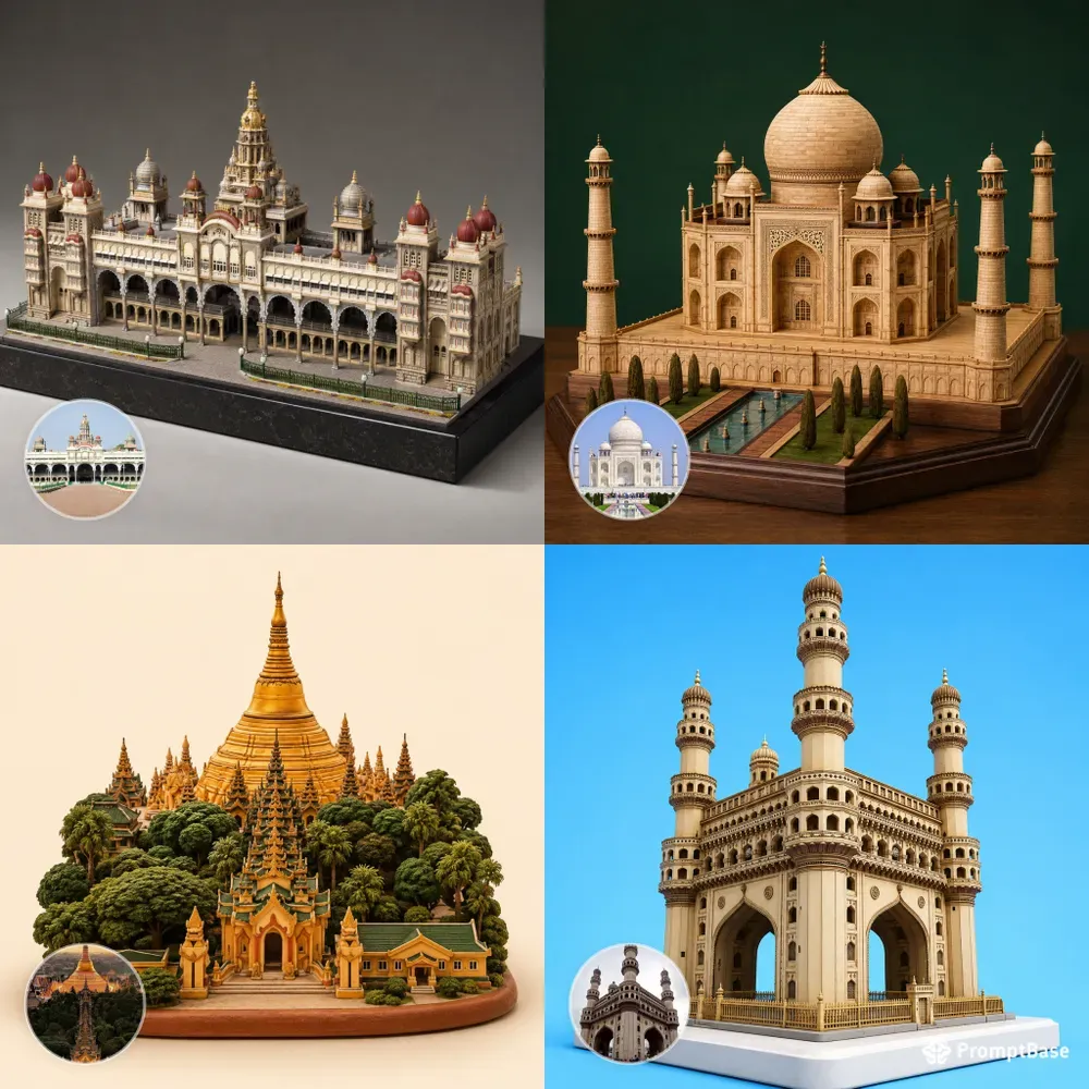 Building Photos To 3D Landmark Models