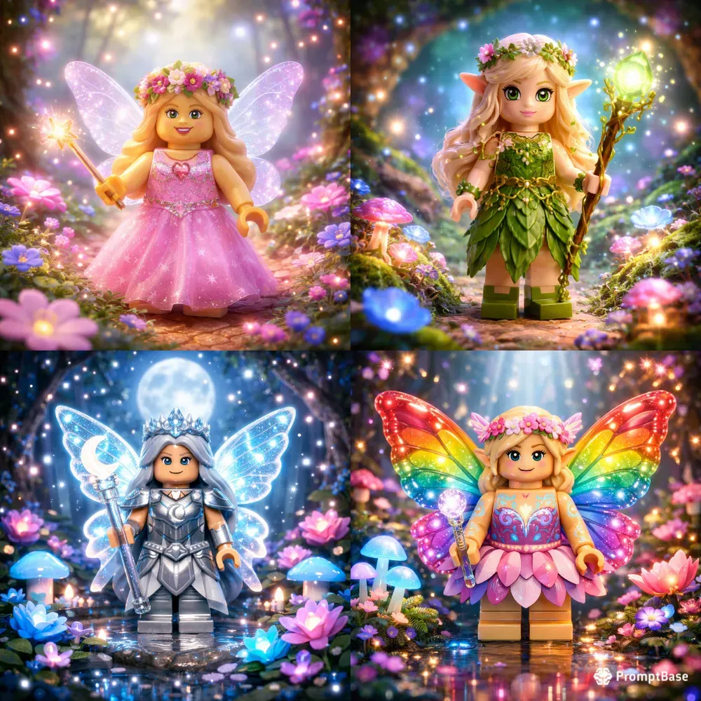 Magical Lego Fantasy Characters