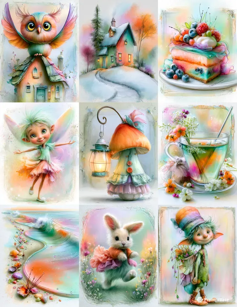 Cute Cottagecore Fantasy Junk Journals